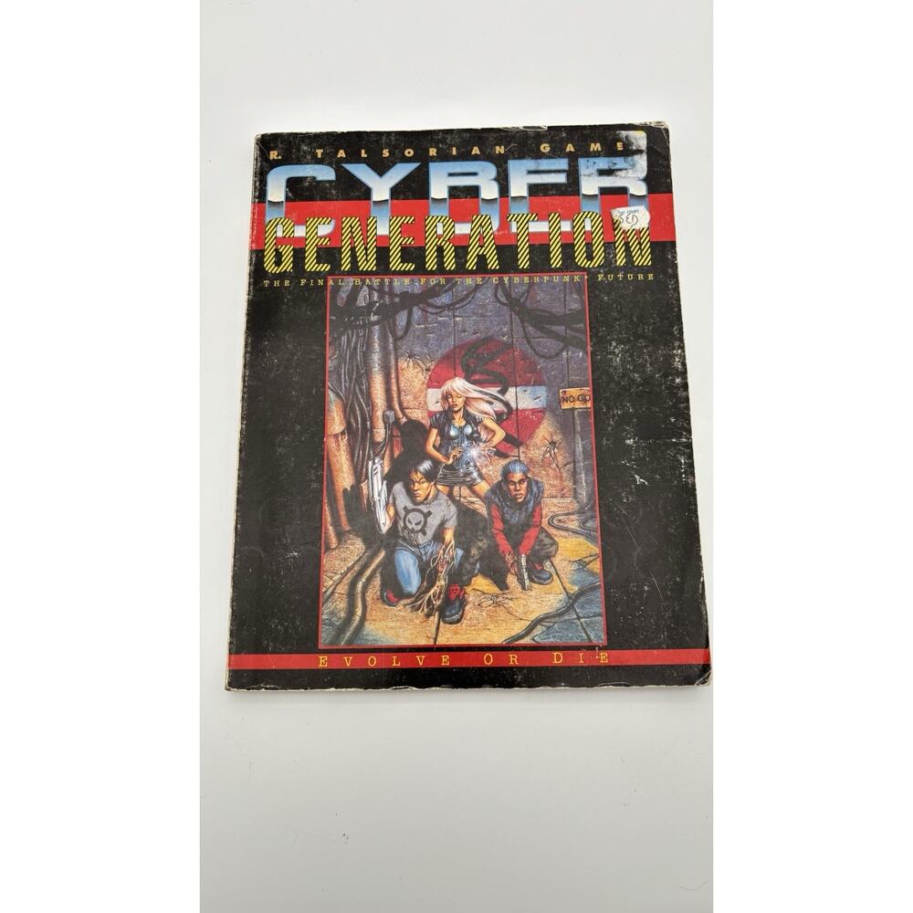 Cyberpunk Cyber Generation Talsorian Games RPG Vintage 1993